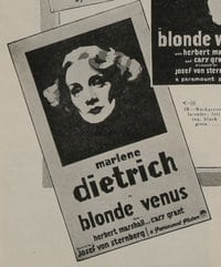 BLONDE VENUS 1sh B