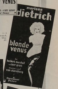 BLONDE VENUS 3sh A