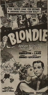 BLONDIE ('39) 3sh