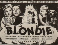 BLONDIE ('39) style B 1/2sh