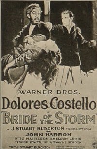 BRIDE OF THE STORM 1sh