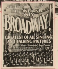 BROADWAY ('29) WC, regular