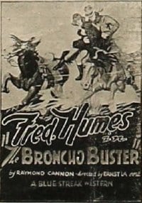 BRONCO BUSTER ('27) 1sh