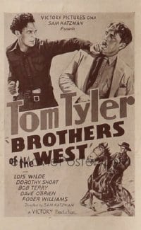 BROTHERS OF THE WEST 1sh