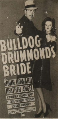 BULLDOG DRUMMOND'S BRIDE 3sh