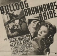 BULLDOG DRUMMOND'S BRIDE 6sh