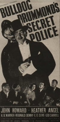 BULLDOG DRUMMOND'S SECRET POLICE 3sh