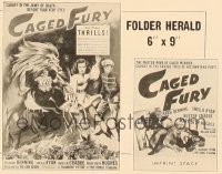 CAGED FURY ('48) herald