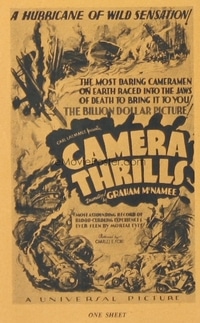 CAMERA THRILLS 1sh