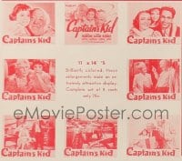 CAPTAIN'S KID set of 8 LC