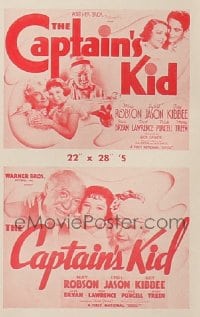 CAPTAIN'S KID set of 2 1/2sh