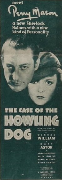 CASE OF THE HOWLING DOG insert