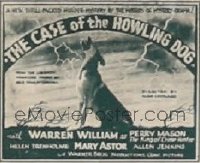 CASE OF THE HOWLING DOG glass slide