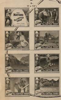 CATTLE THIEF LC set of 8