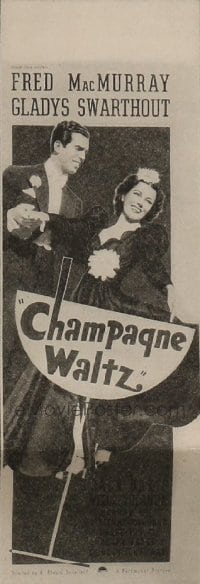 CHAMPAGNE WALTZ insert