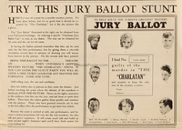 CHARLATAN jury ballot