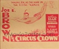 CIRCUS CLOWN glass slide