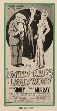 COHENS & KELLYS IN HOLLYWOOD 3sh C