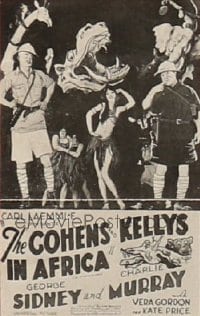 COHENS & THE KELLYS IN AFRICA 1sh