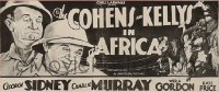 COHENS & THE KELLYS IN AFRICA 24sh