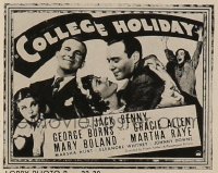 COLLEGE HOLIDAY B 1/2sh