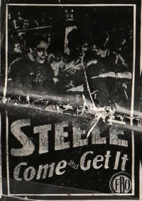 COME & GET IT ('29) 1sh