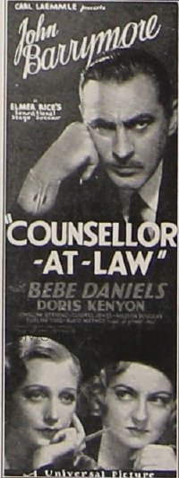 COUNSELLOR AT LAW insert