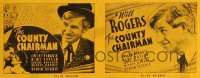 COUNTY CHAIRMAN set of 2 1/2sh