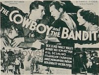 COWBOY & THE BANDIT 1/2sh