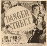 DANGER STREET ('47) 6sh