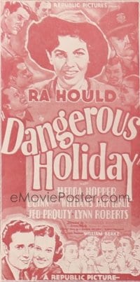 DANGEROUS HOLIDAY 3sh