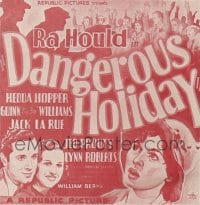 DANGEROUS HOLIDAY 6sh