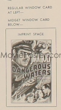 DANGEROUS WATERS ('35) WC, mini