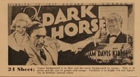 DARK HORSE ('32) 24sh