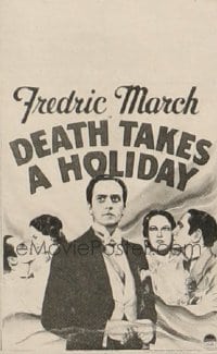 DEATH TAKES A HOLIDAY WC, regular