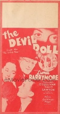 DEVIL DOLL ('36) WC, mini