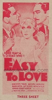 EASY TO LOVE ('34) 3sh