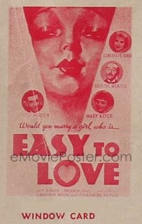 EASY TO LOVE ('34) WC, regular