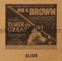 ELMER, THE GREAT glass slide