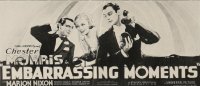 EMBARRASSING MOMENTS ('34) 24sh