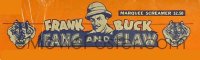 FANG & CLAW ('35) marquee screamer Miscellaneous