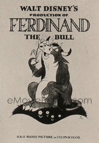 FERDINAND THE BULL 1sh