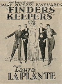 FINDERS KEEPERS ('28) WC, regular