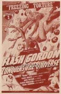 FLASH GORDON CONQUERS THE UNIVERSE 1sh