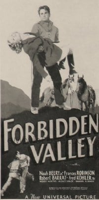 FORBIDDEN VALLEY ('38) 3sh