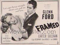 FRAMED ('47) herald