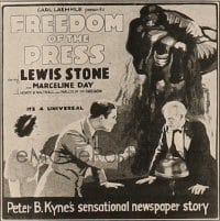 FREEDOM OF THE PRESS ('28) 6sh