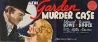 GARDEN MURDER CASE 24sh