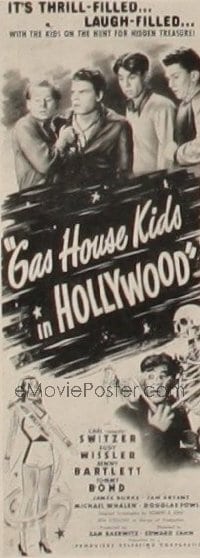 GAS HOUSE KIDS IN HOLLYWOOD insert