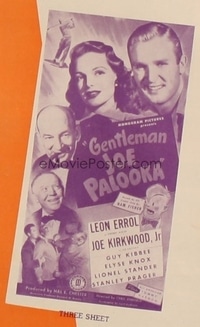 GENTLEMAN JOE PALOOKA 3sh